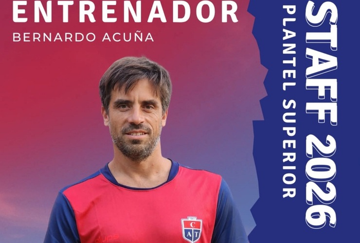 Imagen de Rugby Talleres: Bernardo Acu&ntilde;a, nuevo entrenador de la Primera Divisi&oacute;n para este 2026