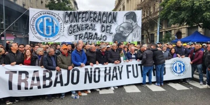 La central obrera no descarta que se llame a un paro general durante las pr&oacute;ximas semanas.