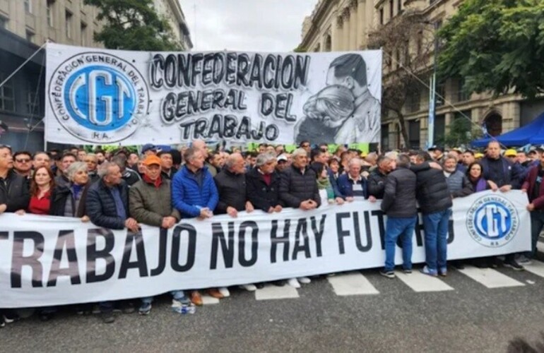 La central obrera no descarta que se llame a un paro general durante las pr&oacute;ximas semanas.