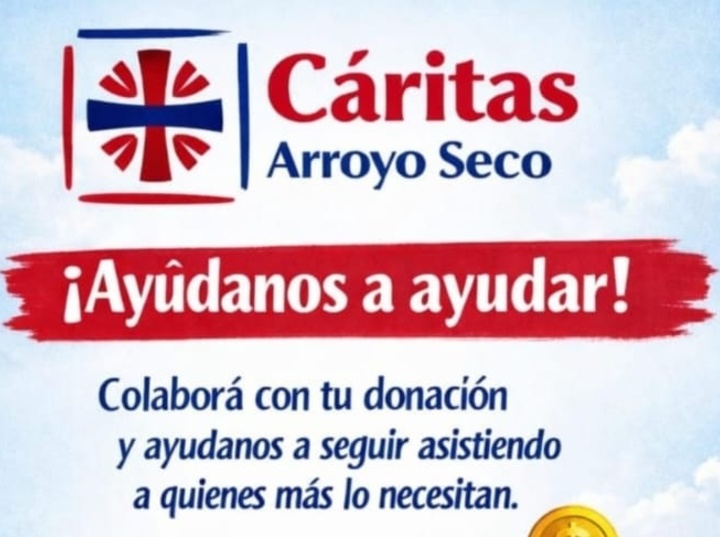 Imagen de C&aacute;ritas Arroyo Seco lanz&oacute; una campa&ntilde;a para recibir donaciones