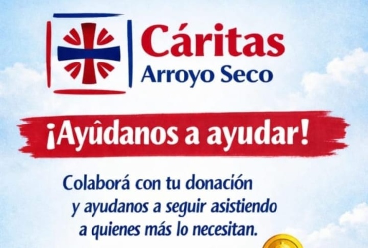 Imagen de C&aacute;ritas Arroyo Seco lanz&oacute; una campa&ntilde;a para recibir donaciones