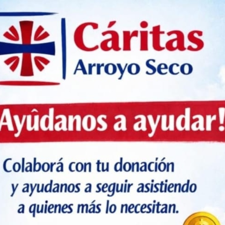 Imagen de C&aacute;ritas Arroyo Seco lanz&oacute; una campa&ntilde;a para recibir donaciones