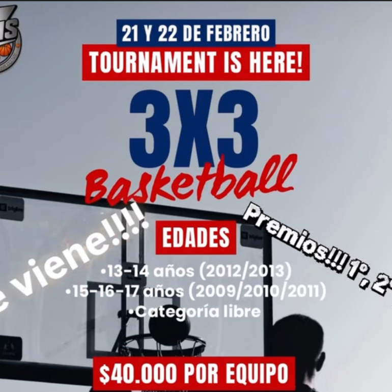 Imagen de Antonio Davis organiza un Torneo 3x3 de b&aacute;squet en Talleres