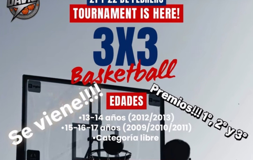 Imagen de Antonio Davis organiza un Torneo 3x3 de b&aacute;squet en Talleres