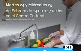 Imagen de Nuevo curso de carnet de manipulador de alimentos
