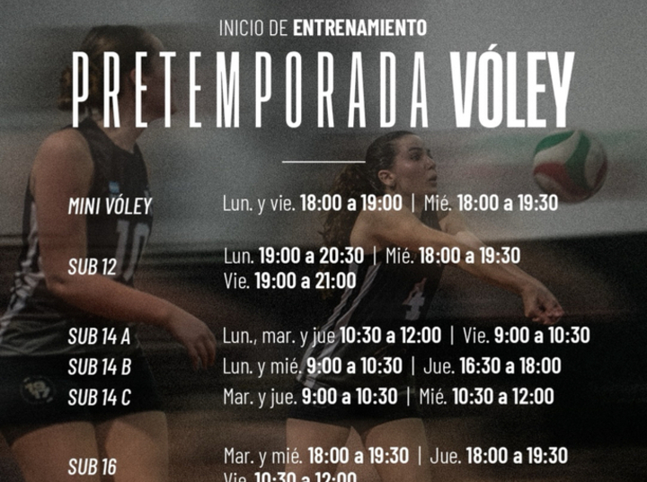 Imagen de Inicio de pretemporada para el v&oacute;ley de Uni&oacute;n