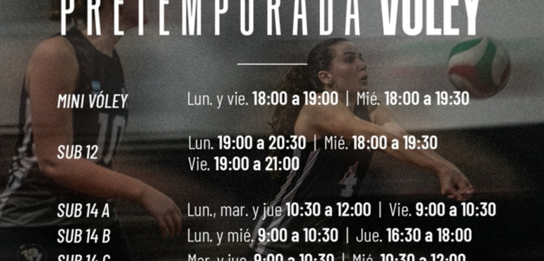 Imagen de Inicio de pretemporada para el v&oacute;ley de Uni&oacute;n