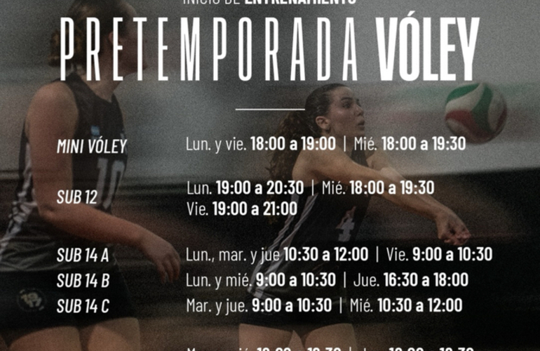 Imagen de Inicio de pretemporada para el v&oacute;ley de Uni&oacute;n