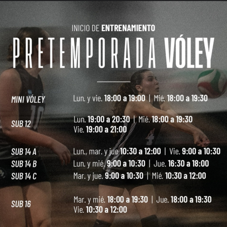 Imagen de Inicio de pretemporada para el v&oacute;ley de Uni&oacute;n