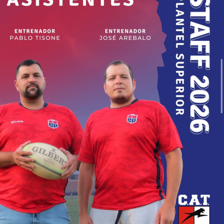 Imagen de Rugby Talleres: Arebalo y Tisone, entrenadores Campeones 2025, ser&aacute;n Asistentes del plantel superior en 2026
