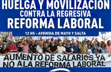 Imagen de Huelga y movilizaci&oacute;n contra la regresiva reforma laboral