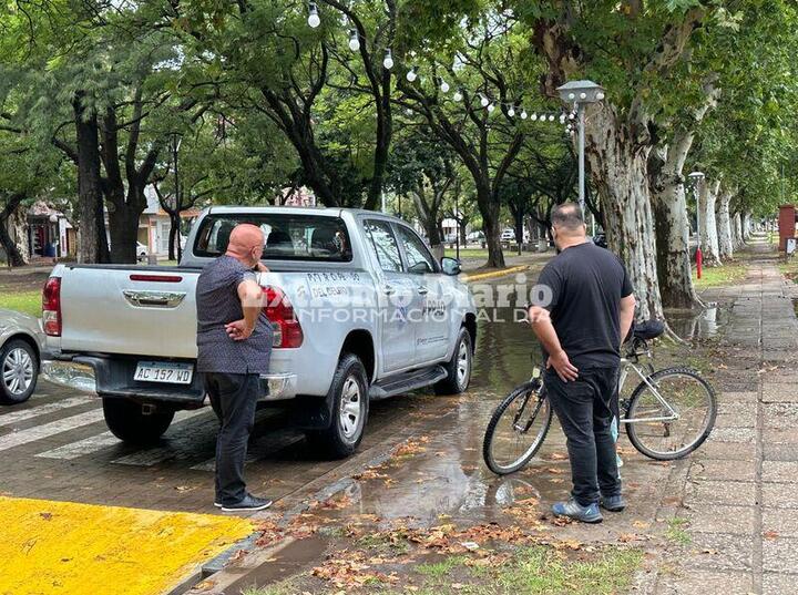 Imagen de Fallas de drenaje en el Boulevard Mansueto Maiorano