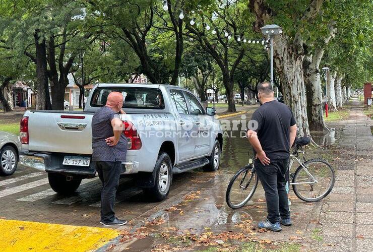 Imagen de Fallas de drenaje en el Boulevard Mansueto Maiorano
