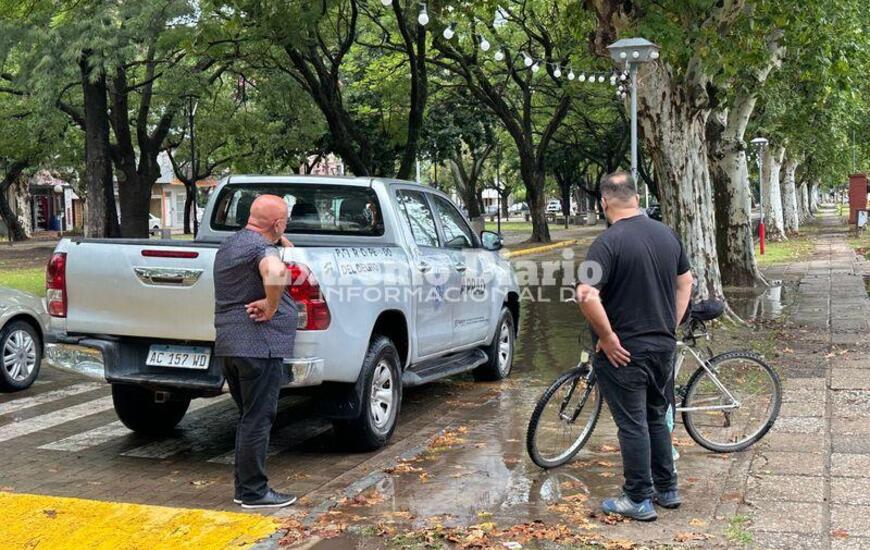 Imagen de Fallas de drenaje en el Boulevard Mansueto Maiorano