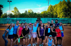 Imagen de Tenis Asac: se jug&oacute; un torneo s&uacute;per ocho interno femenino
