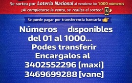 Tienen que abonar un total de 1.690.000. Ya reunieron 690.000, les queda reunir el resto.