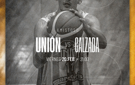 Imagen de B&aacute;squet: Uni&oacute;n jugar&aacute; un amistoso ante Calzada el 20/02 de local