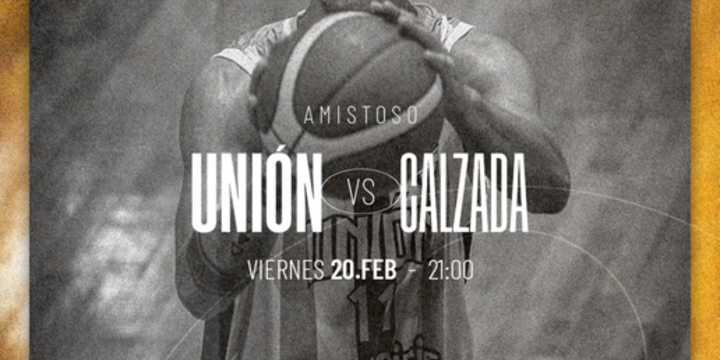 Imagen de B&aacute;squet: Uni&oacute;n jugar&aacute; un amistoso ante Calzada el 20/02 de local
