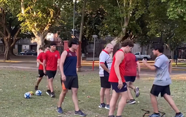 Imagen de Rugby: las inferiores de Talleres entrenan de forma f&iacute;sica y con pelota en la pretemporada 2026