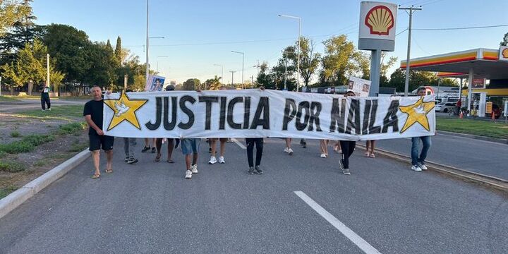 Imagen de Nueva manifestaci&oacute;n en Pueblo Esther por la muerte de una joven en Ruta 21
