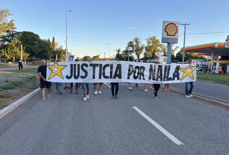 Imagen de Nueva manifestaci&oacute;n en Pueblo Esther por la muerte de una joven en Ruta 21