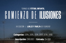 Imagen de Hoy inicia el Torneo de f&uacute;tbol infantil 'Comienzo de Ilusiones' en Uni&oacute;n