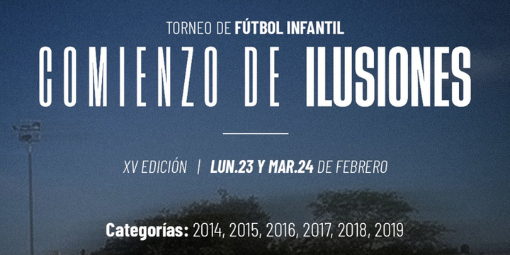 Imagen de Hoy inicia el Torneo de f&uacute;tbol infantil 'Comienzo de Ilusiones' en Uni&oacute;n