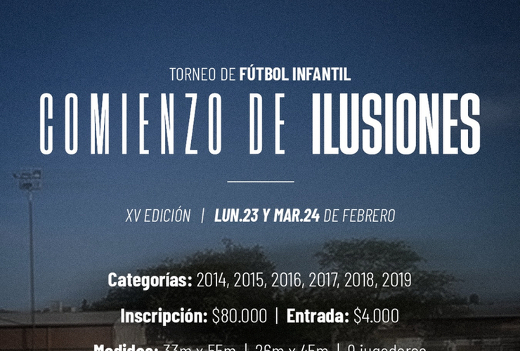 Imagen de Hoy inicia el Torneo de f&uacute;tbol infantil 'Comienzo de Ilusiones' en Uni&oacute;n