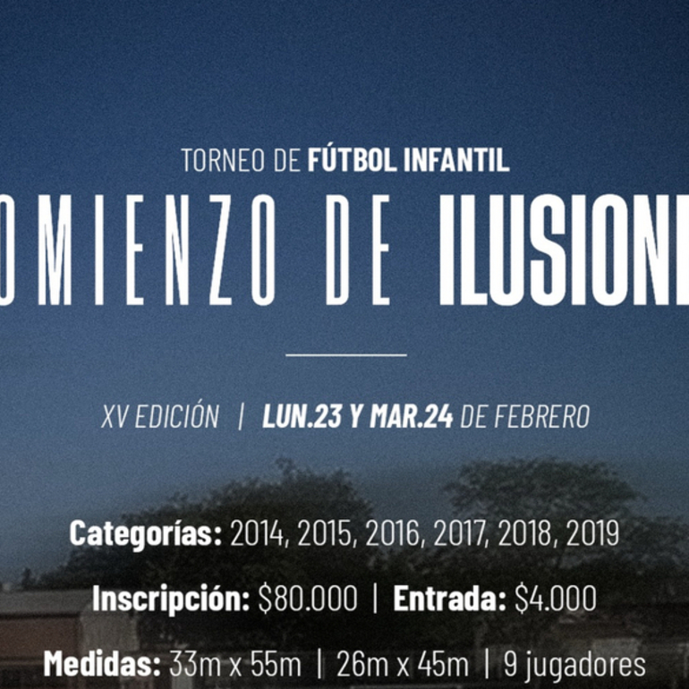 Imagen de Hoy inicia el Torneo de f&uacute;tbol infantil 'Comienzo de Ilusiones' en Uni&oacute;n