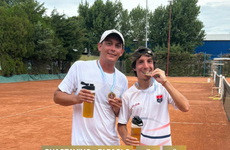 Imagen de Tenis: la dupla Guastavino-Di Paolo de Talleres, salieron Campeones de 3era cat. en el Torneo Pre Interclubes