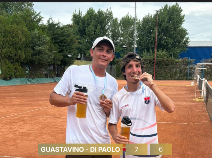 Imagen de Tenis: la dupla Guastavino-Di Paolo de Talleres, salieron Campeones de 3era cat. en el Torneo Pre Interclubes