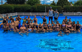 Imagen de Hora de Nado en Athletic con integrantes de clubes y centros deportivos