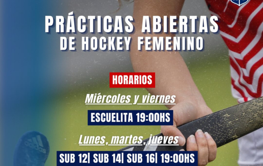 Imagen de Pr&aacute;cticas abiertas de hockey femenino en Talleres hasta el 9 de Marzo