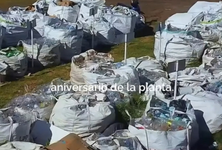 Imagen de La planta de reciclaje de General Lagos cumple su 5to aniversario