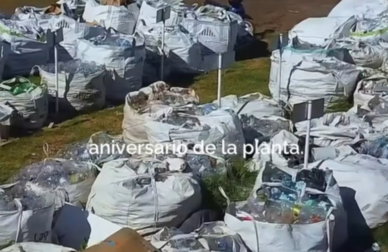 Imagen de La planta de reciclaje de General Lagos cumple su 5to aniversario