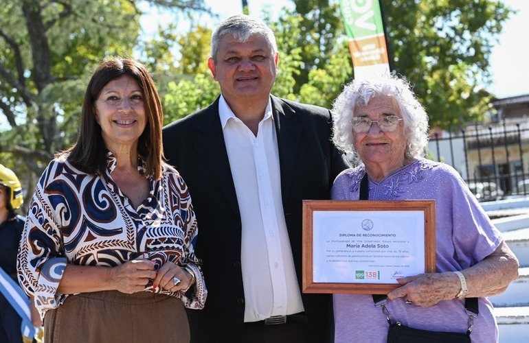 Imagen de Clara Garc&iacute;a: "Con gesti&oacute;n y compromiso, Villa Gobernador G&aacute;lvez est&aacute; recuperando su empuje y dinamismo"