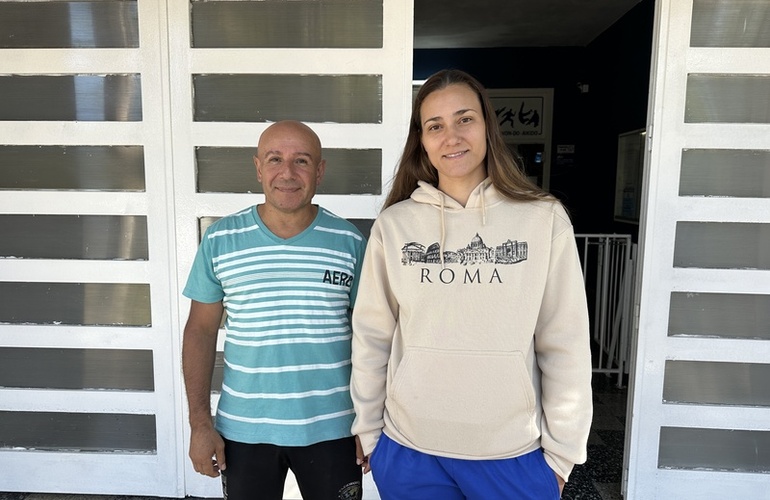Imagen de Lucila Coletta de A.S.A.C.: 'Este a&ntilde;o adem&aacute;s de Taekwondo, competir&eacute; en Kick Boxing'