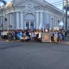 Una postal no antes vista en esta ciudad.