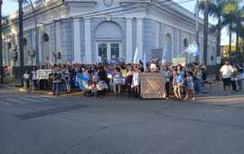 Una postal no antes vista en esta ciudad.