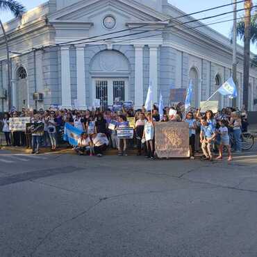 Una postal no antes vista en esta ciudad.