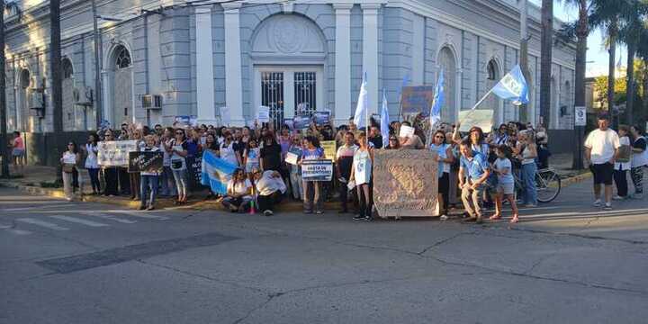 Una postal no antes vista en esta ciudad.