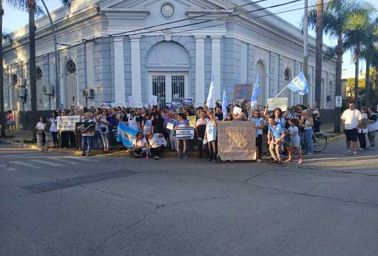 Una postal no antes vista en esta ciudad.