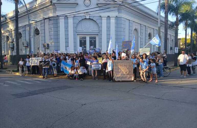 Una postal no antes vista en esta ciudad.
