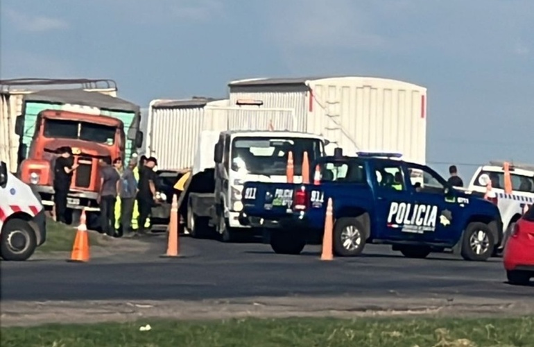 El accidente sucedi&oacute; esta ma&ntilde;ana en jurisdicci&oacute;n de Alvear.
