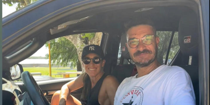 Imagen de Soledad Pastorutti visit&oacute; Arroyo Seco, tras su paso por el Rowing Club