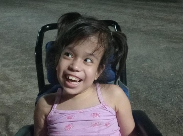 La peque&ntilde;a que necesita de nuestra ayuda.