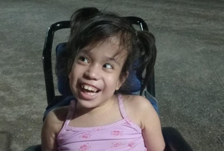 La peque&ntilde;a que necesita de nuestra ayuda.