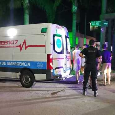 Tras el hecho ambulancia y polic&iacute;a asistieron al lugar.
