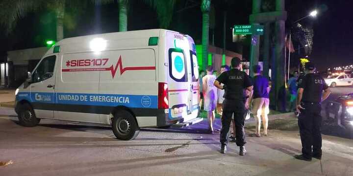 Tras el hecho ambulancia y polic&iacute;a asistieron al lugar.