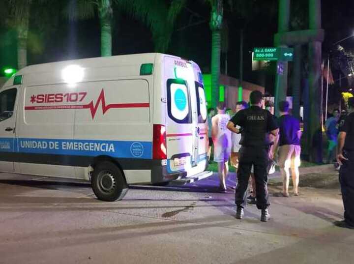 Tras el hecho ambulancia y polic&iacute;a asistieron al lugar.